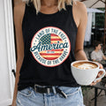 America Land Of The Free Because Of The Brave Women's Tank Top