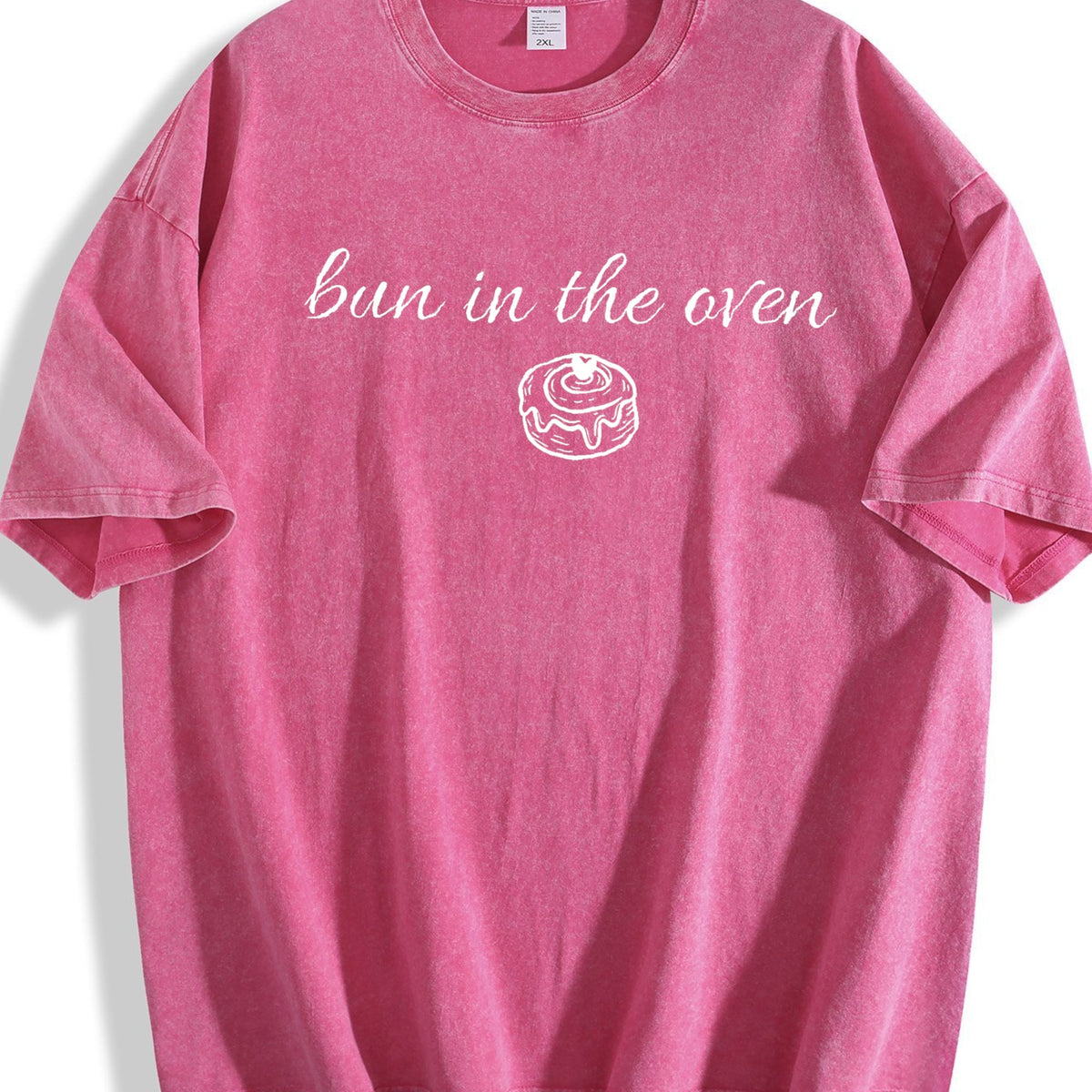 Pregnancy Reveal Vintage Washed T-Shirt product image 7