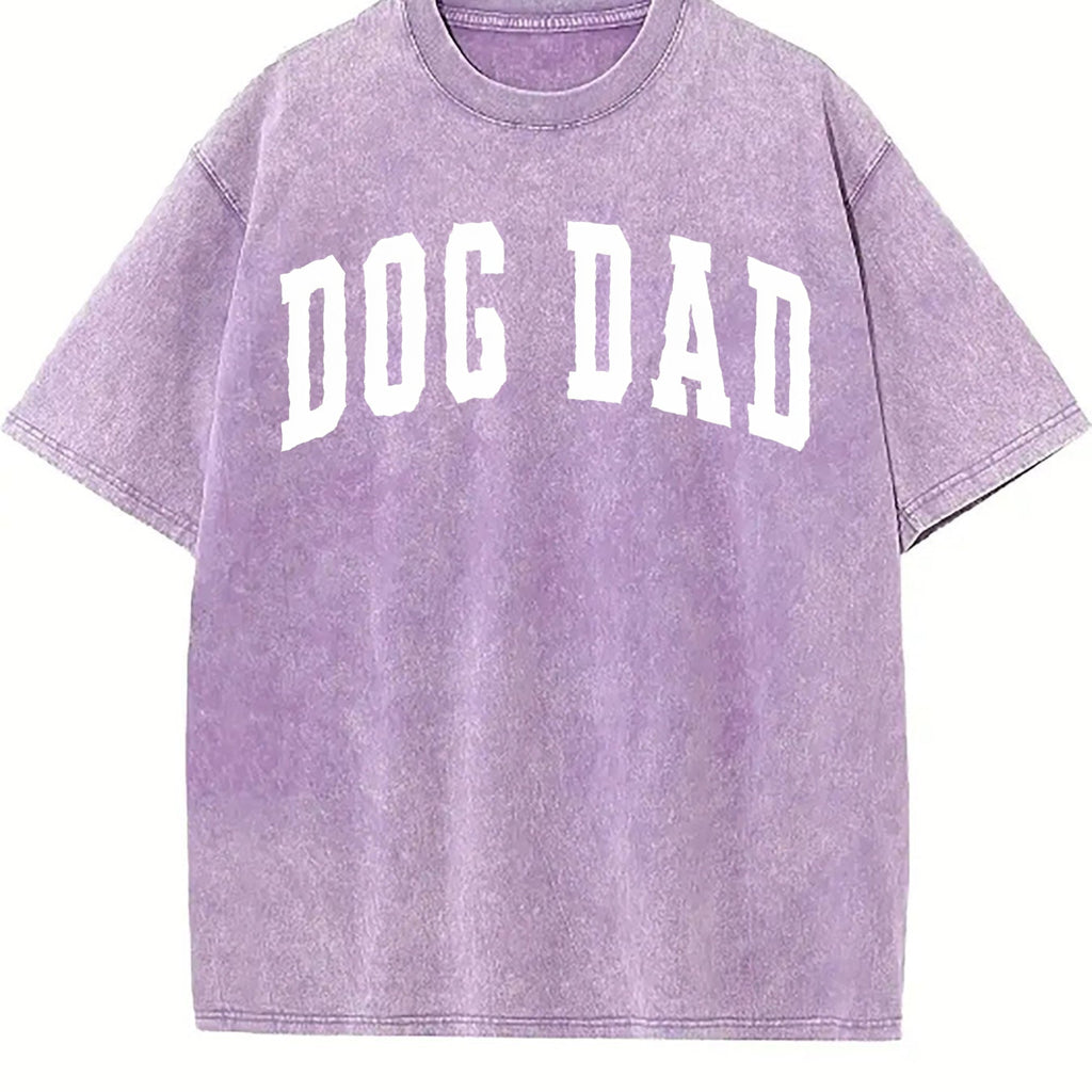 Dog Dad Vintage Washed T-Shirt product image 6