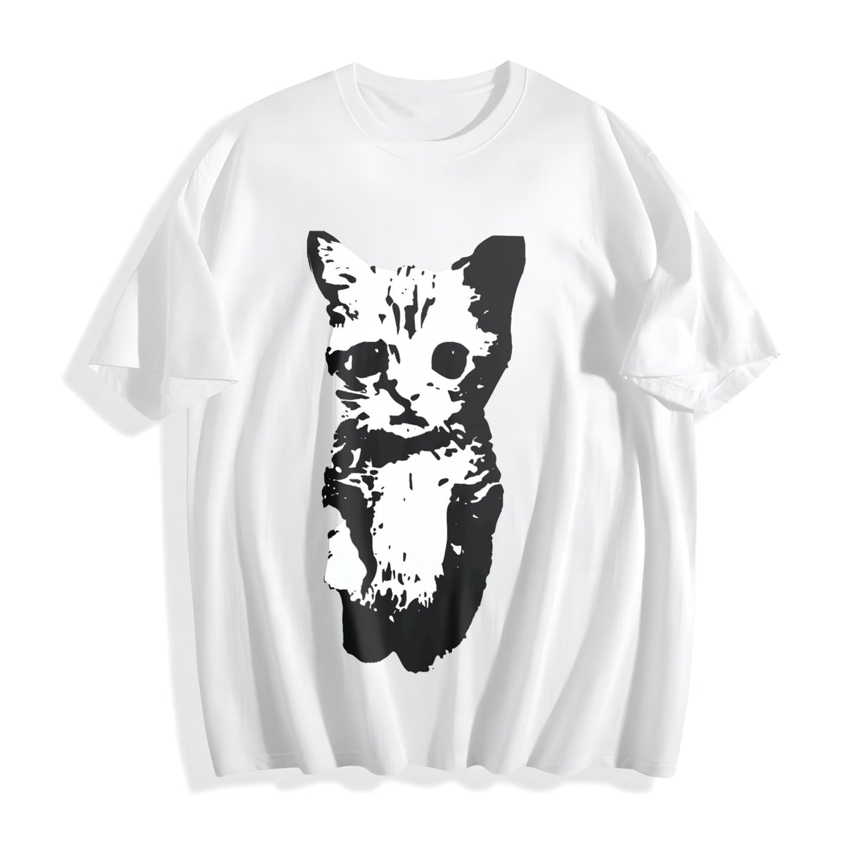 Cat Y2K Cotton T-Shirt product image 2