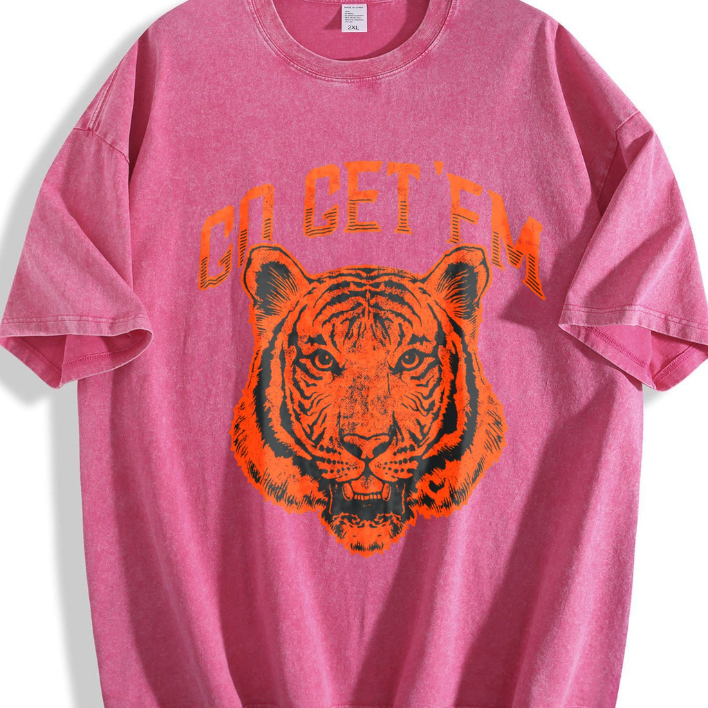 Go Get Em Tiger Funny Motivational Big Cat Cute Vintage product image 7