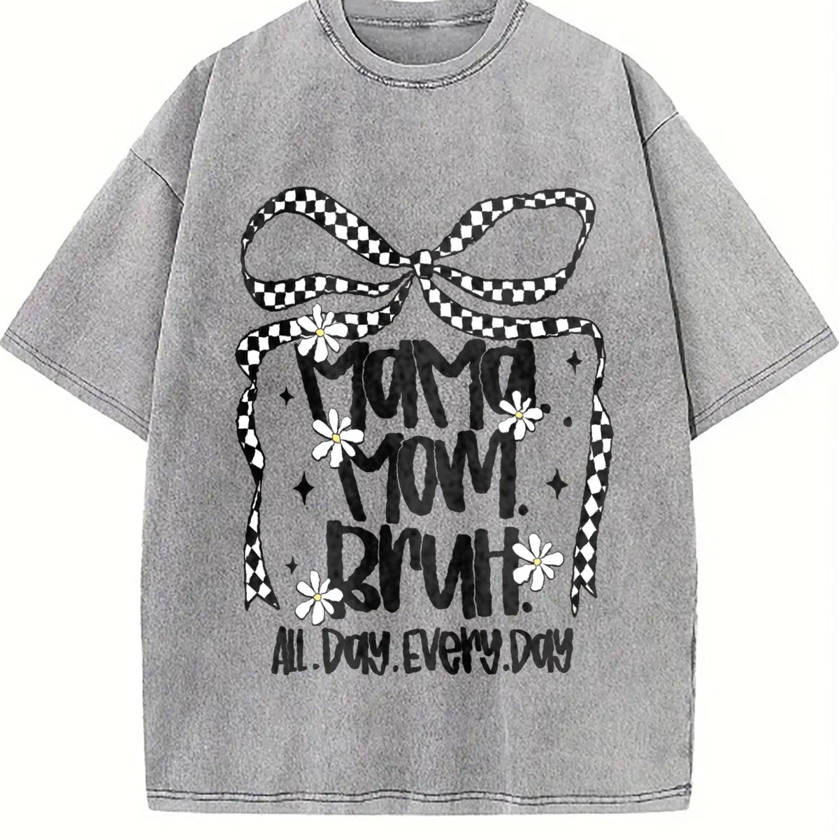 Mama Mommy Mom Vintage Washed T-Shirt product image 5