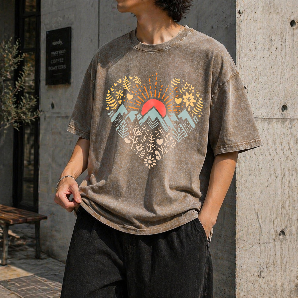 Mountain Heart Vintage Washed T-Shirt product image 3