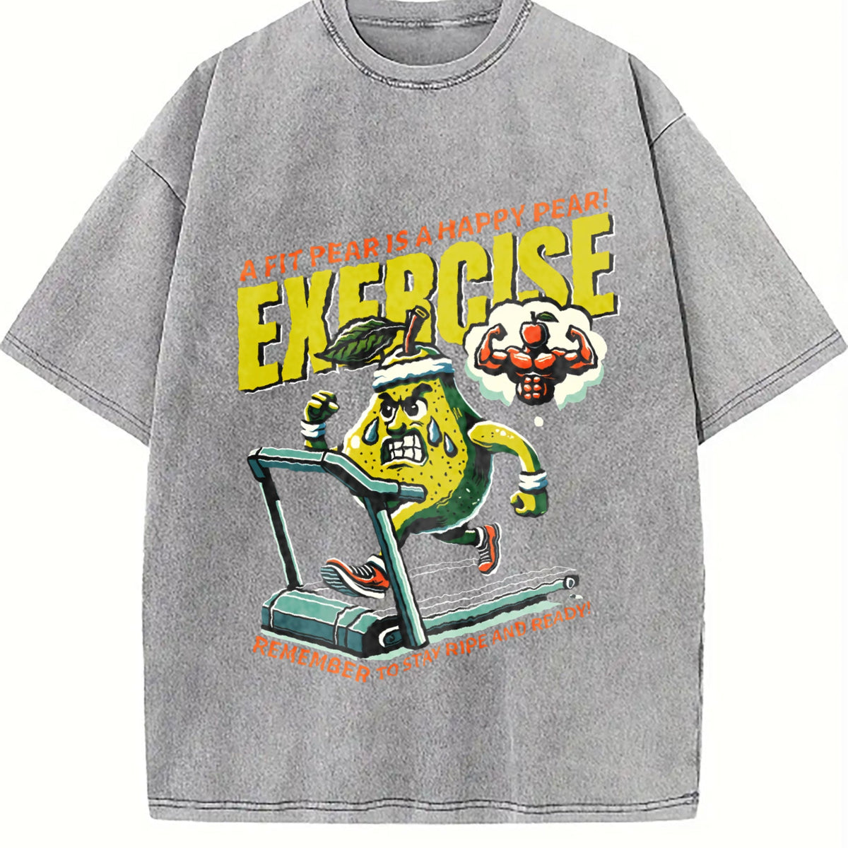 Gym Vintage Washed T-Shirt product image 5