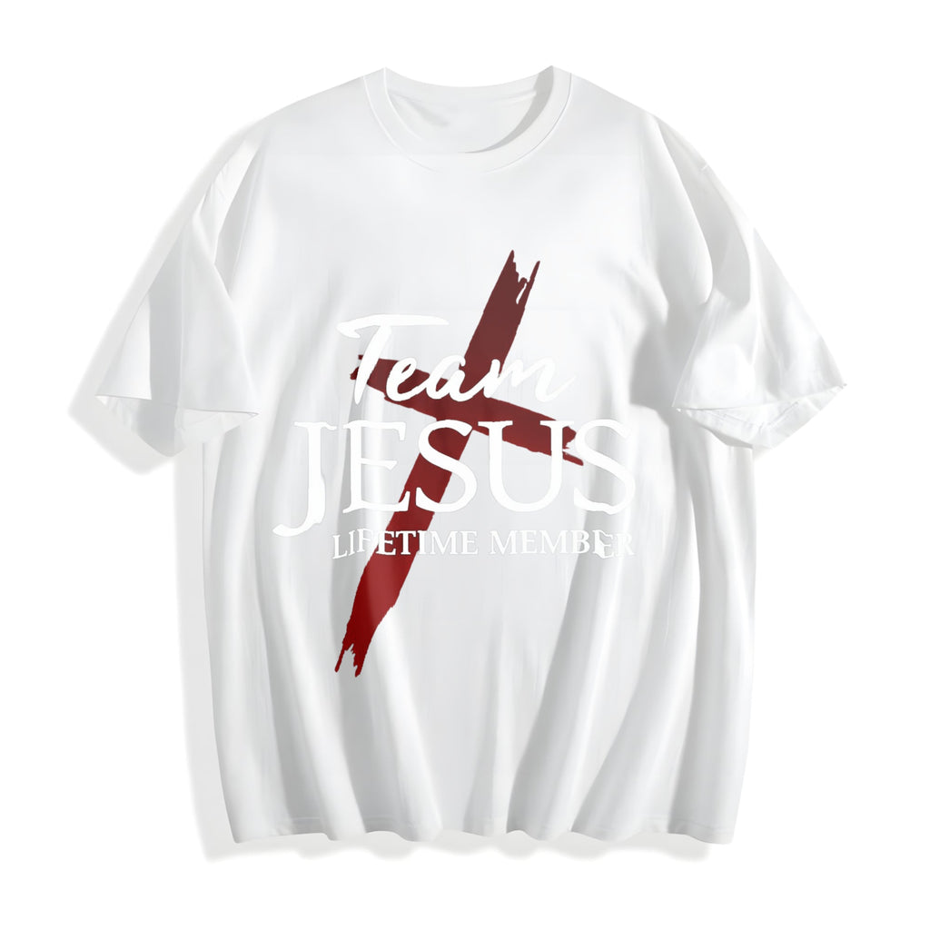 100 Christian God Faith Lifetime Member Team Jesus Cotton product image 2