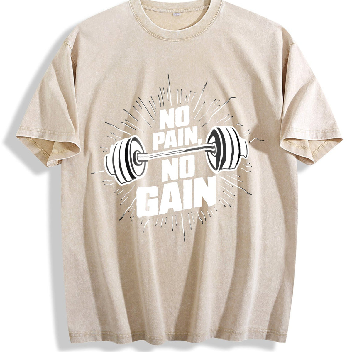 No Pain Vintage Washed T-Shirt product image 1
