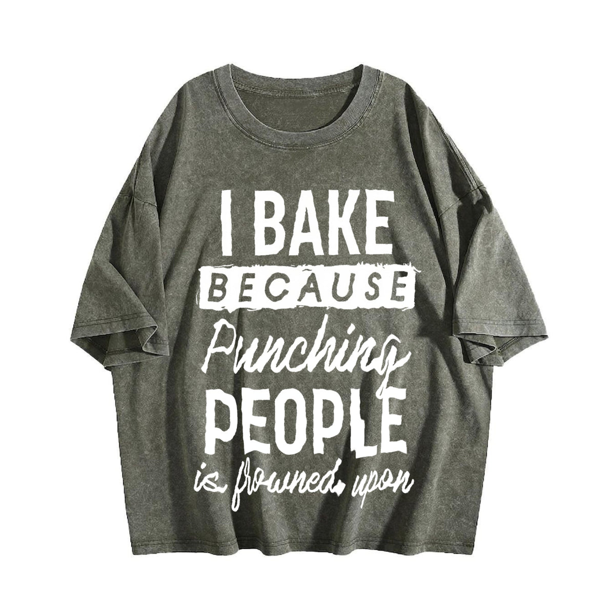 I Bake Because Punching People Is Frowned Upon Vintage product image 4