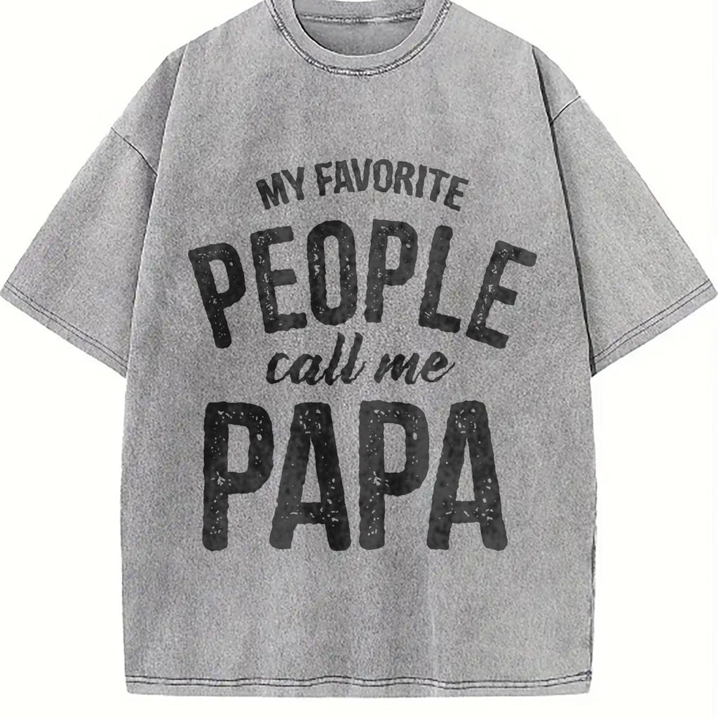 My Favorite People Call Me Papa Funny Humor Father Vintage product image 5