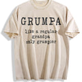 Grumpa Like Regular Grandpa Only Grumpier Funny Vintage product image 1