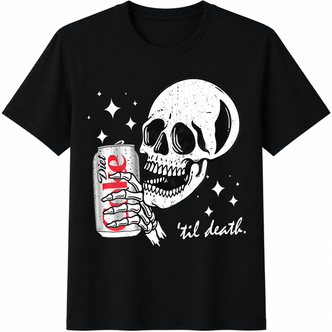 Halloween Diet Coke Cotton T-Shirt product image 1