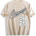 Letter & Figure And Shorts Set Vintage Washed T-Shirt product image 1