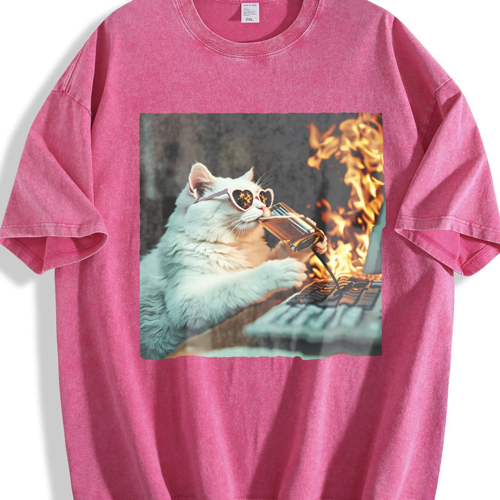 Battle Movie Vintage Washed T-Shirt product image 7