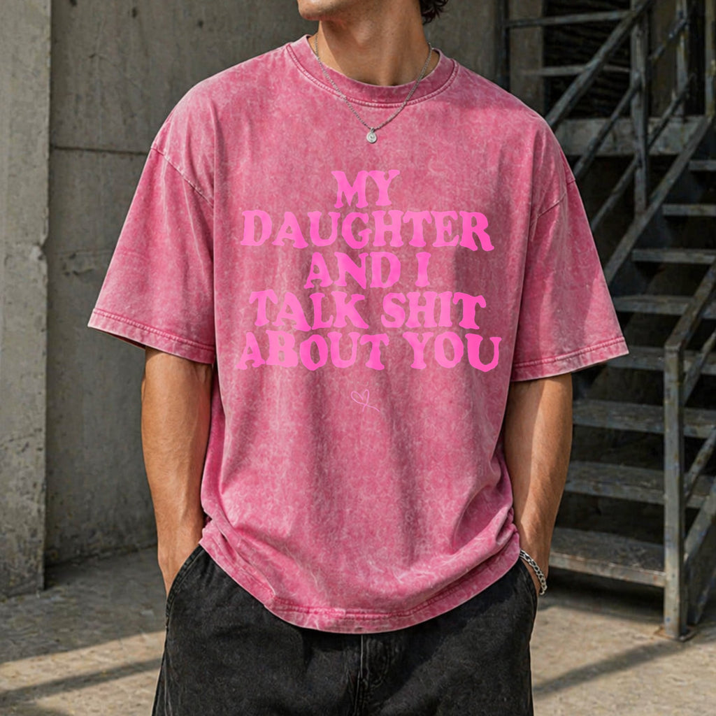 My Daughter And I Talk Shit About You - Funny Vintage product image 7