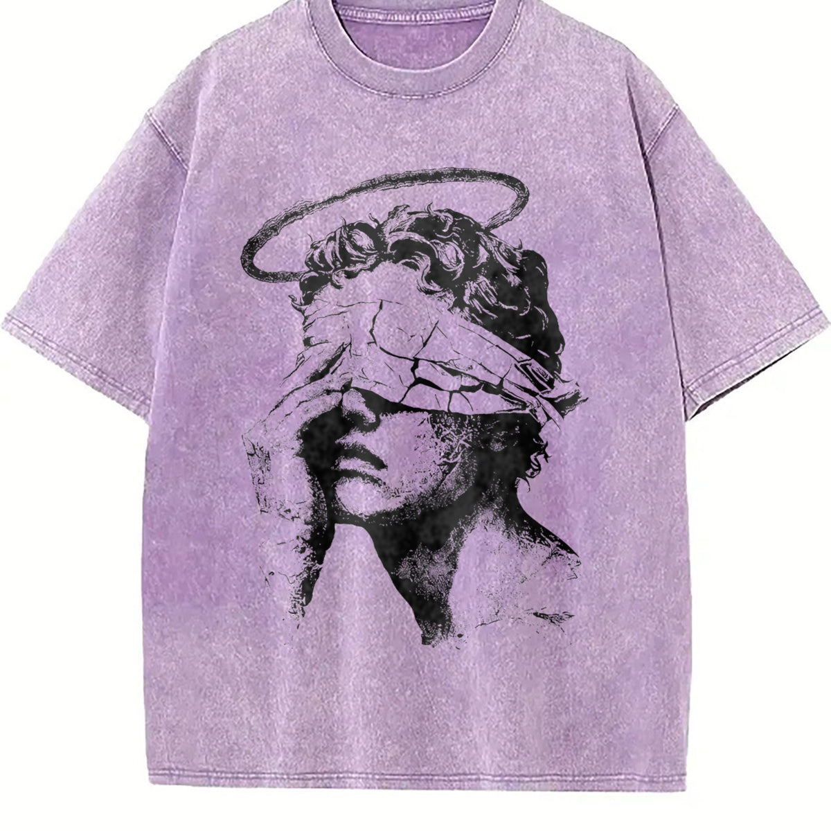 Angel Statue Vintage Washed T-Shirt product image 6