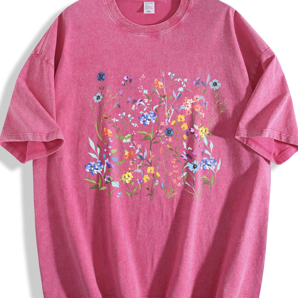 Pressed Flowers Vintage Washed T-Shirt product image 7