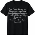 Dear Person Behind Me Cotton T-Shirt product image 1