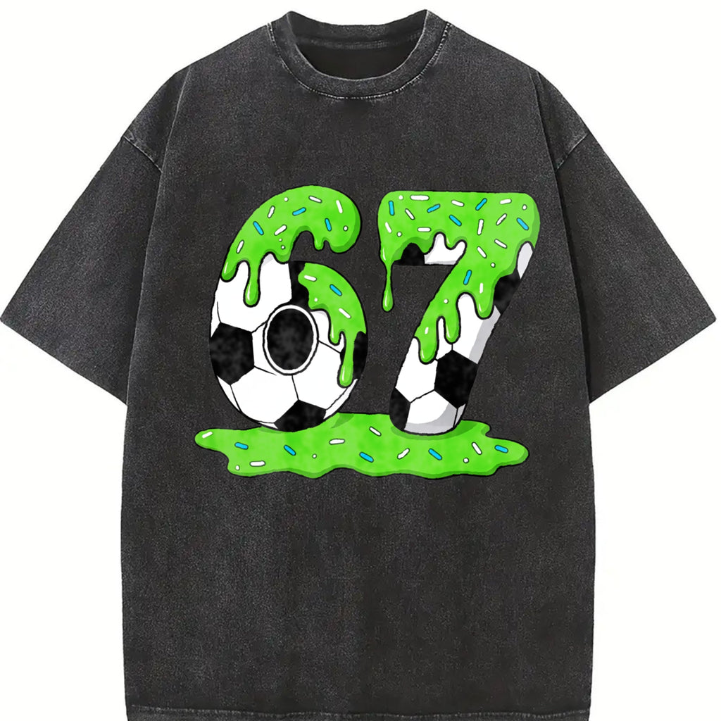 Global Soccer Fan Vintage Washed T-Shirt product image 2