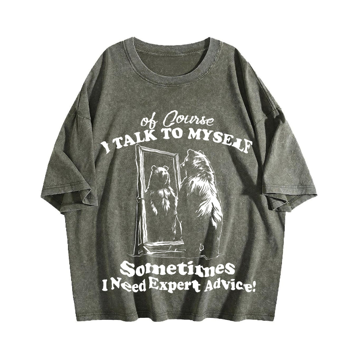 Bear Self Love 90s Vintage Washed T-Shirt product image 4