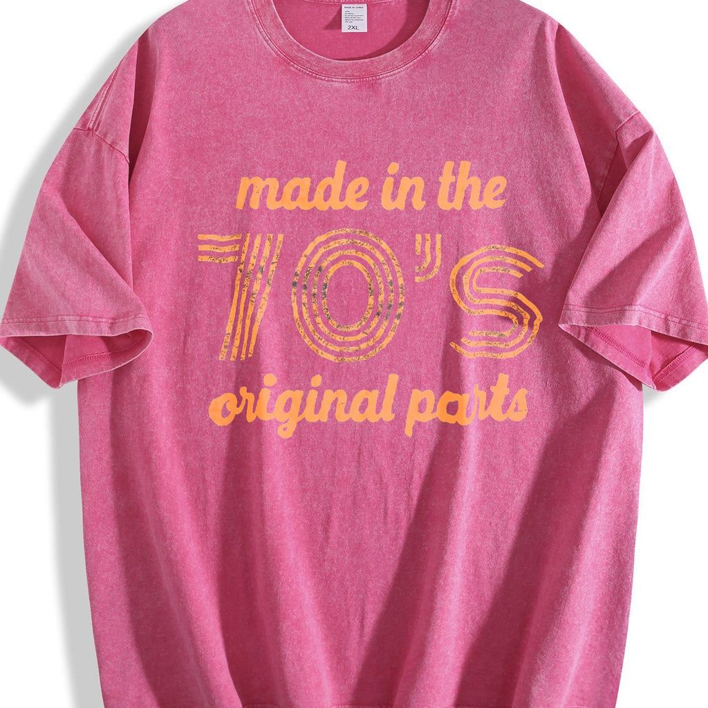 Made In The 70s Original Parts Funny Age Birthday Vintage product image 7