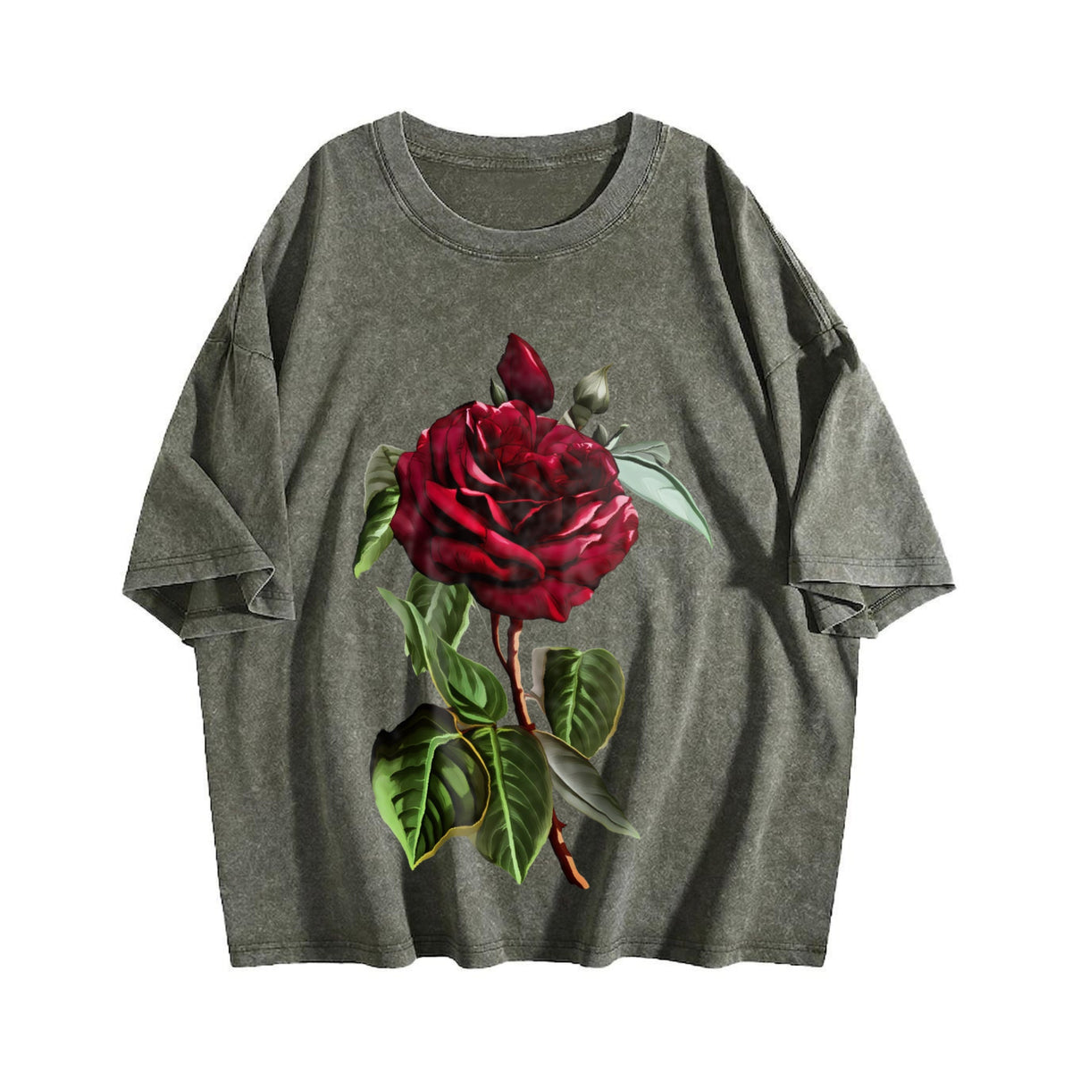 Patterned Vintage Washed T-Shirt product image 4