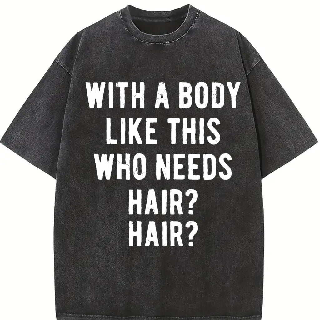A Body Like This Who Needs Hair Funny Balding Dad Bod product image 2