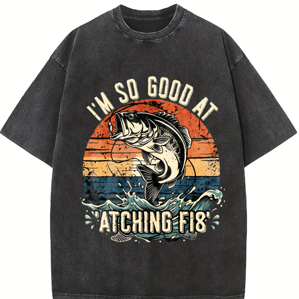 Fish Sunset Y2K Boxy Aesthetic Old School Summer Vibes product image 2