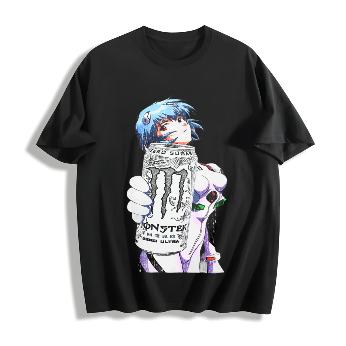 Rei Ayanami X Monster Cotton T-Shirt product image 1