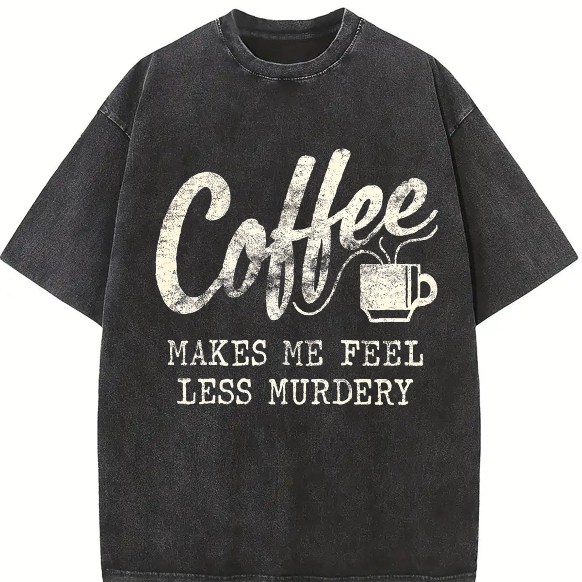 Funny - Coffee Murdery And More Sarcastic For Cool Vintage product image 2