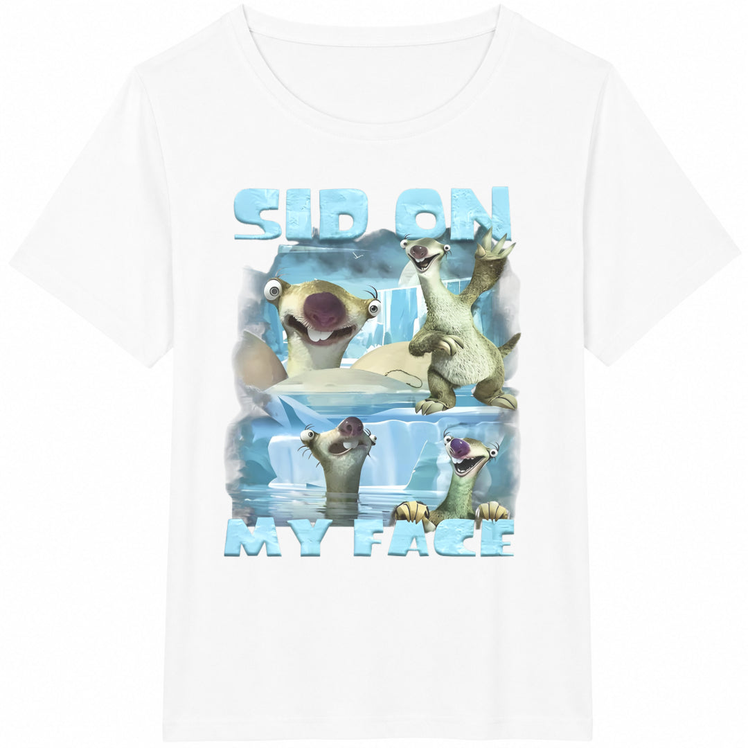 Sid On My Face Meme Cotton T-Shirt product image 2