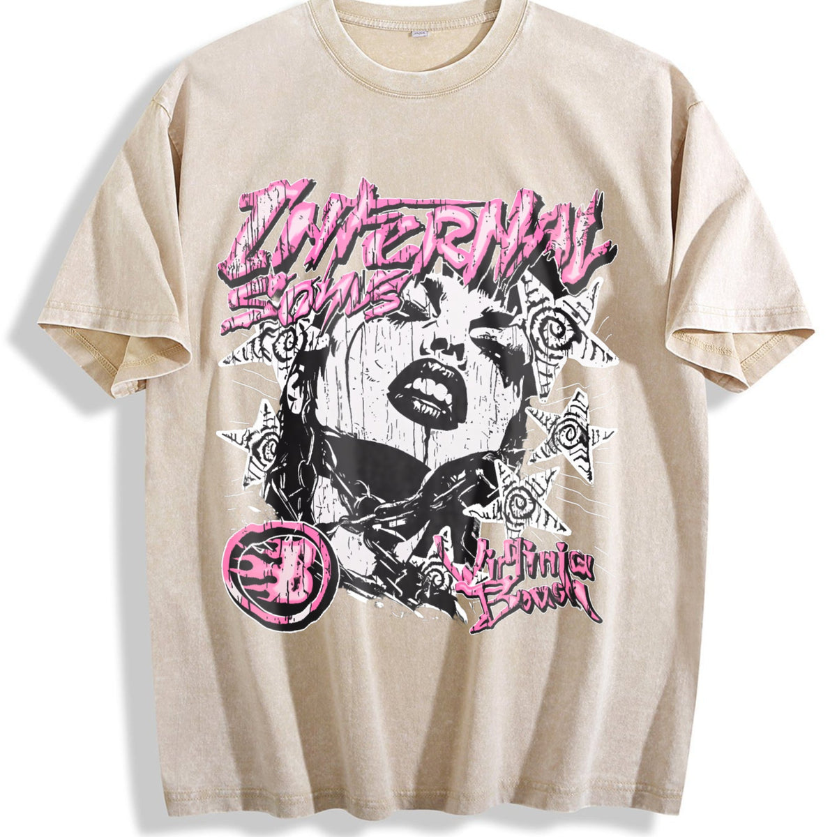 Internal Songs Virginia Brush Vintage Washed T-Shirt product image 1