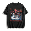 Get In Loser We're Crossing The Delaware Meme Cotton T-Shirt product image 1
