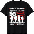 Land Of The Free Because Of Brave Cotton T-Shirt product image 1