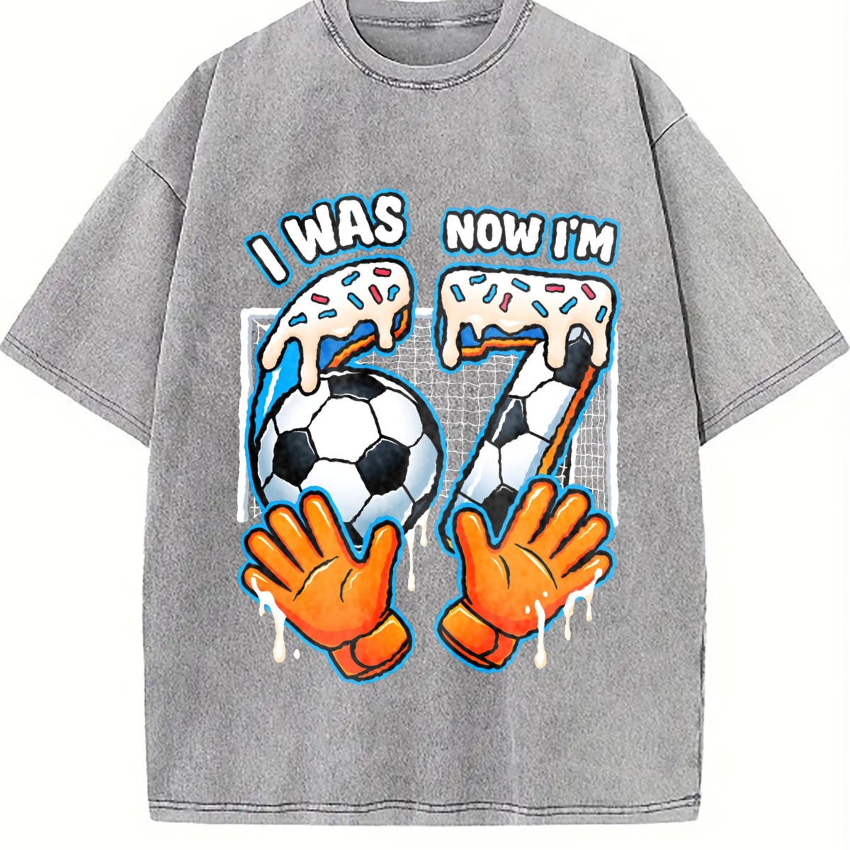 Global Soccer Fan Vintage Washed T-Shirt product image 5