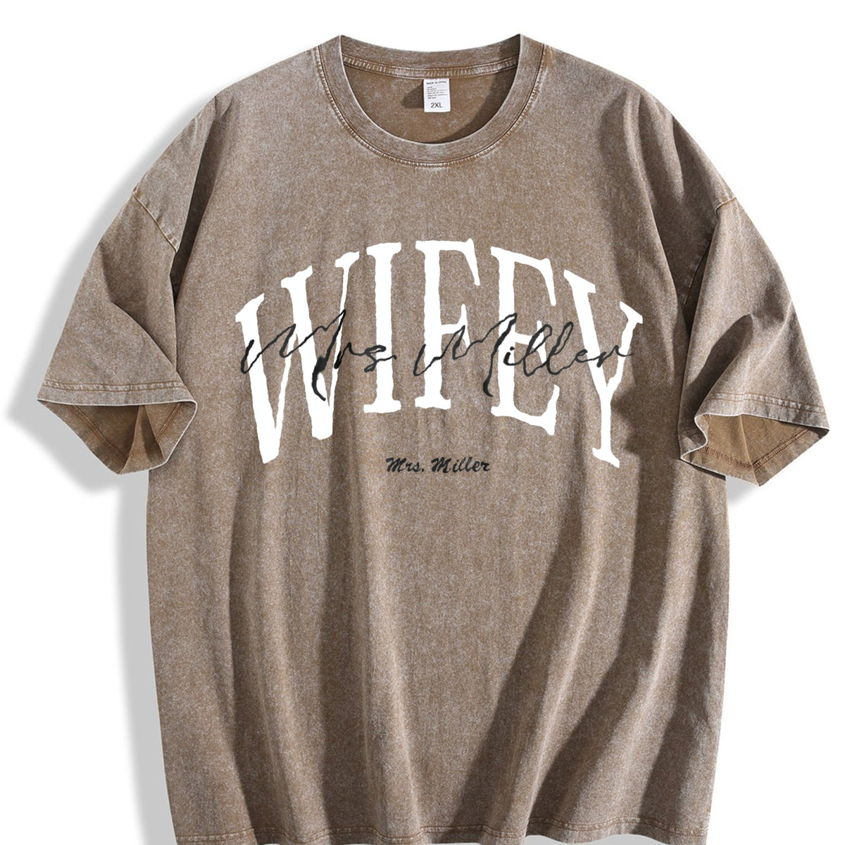 Wifey Vintage Washed T-Shirt product image 3
