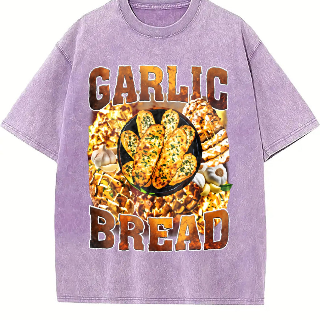 Garlic Bread Vintage Washed T-Shirt product image 6