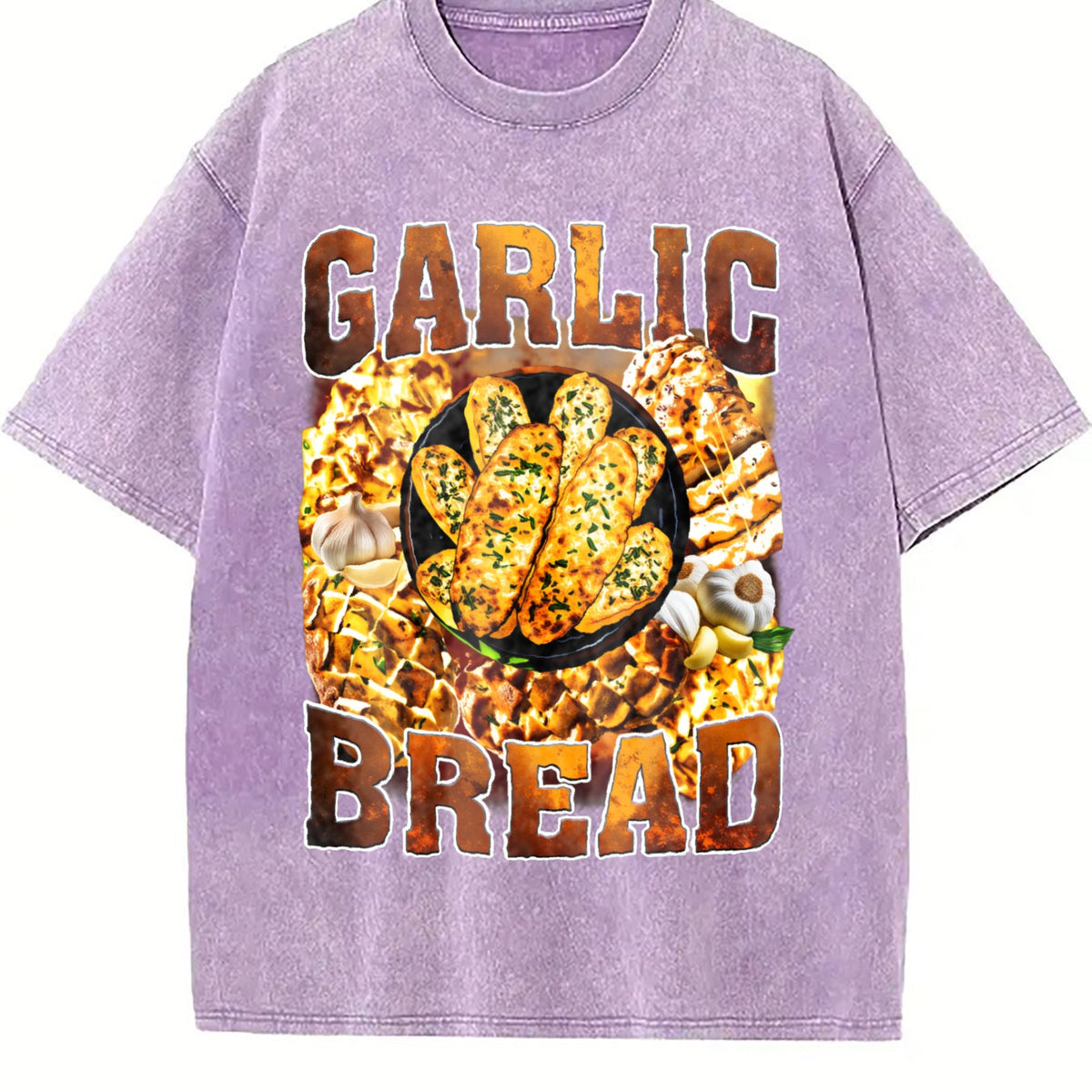 Garlic Bread Vintage Washed T-Shirt product image 6