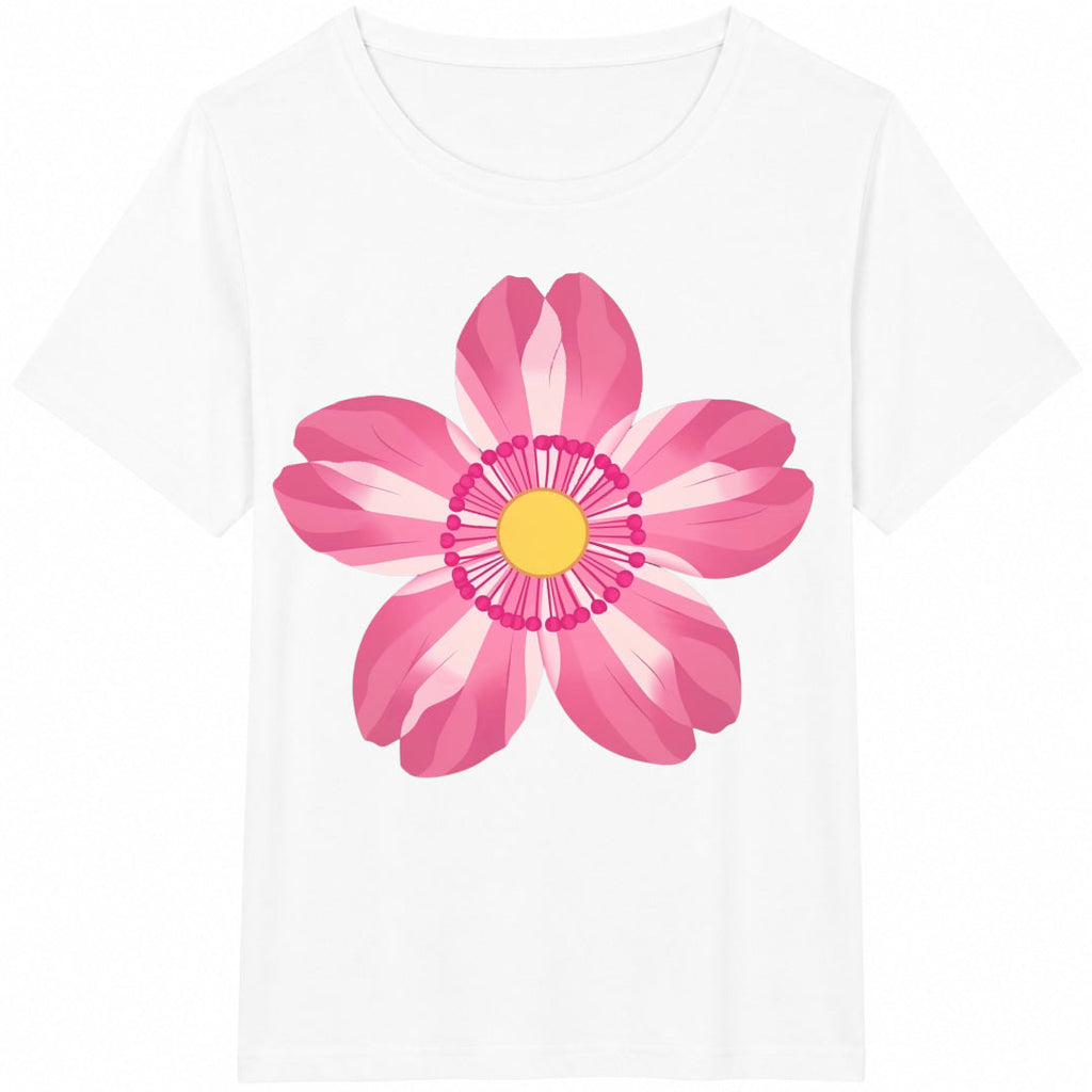 10piece--symmetrical Vibrant Pink Flower Sports Cotton product image 2