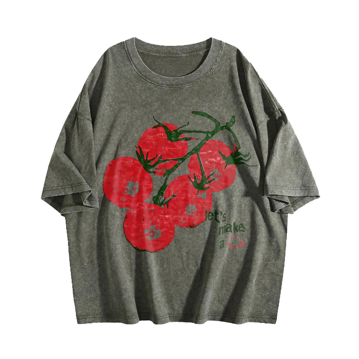 Y2K Tomato Vintage Washed T-Shirt product image 4