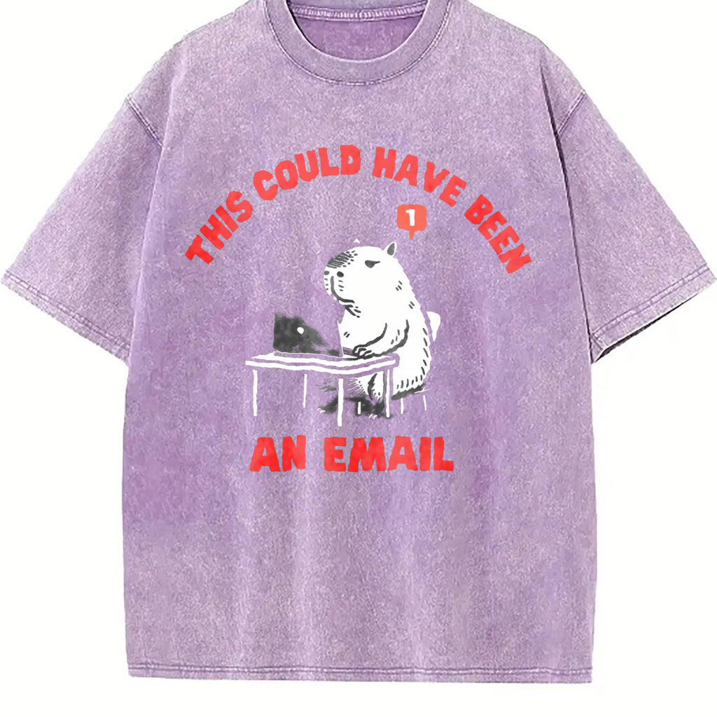 This Could Have Been an Email Owl Vintage Washed T-Shirt product image 6