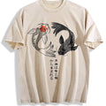 Japanese Koi Fish Yin Yang Vintage Washed T-Shirt product image 1