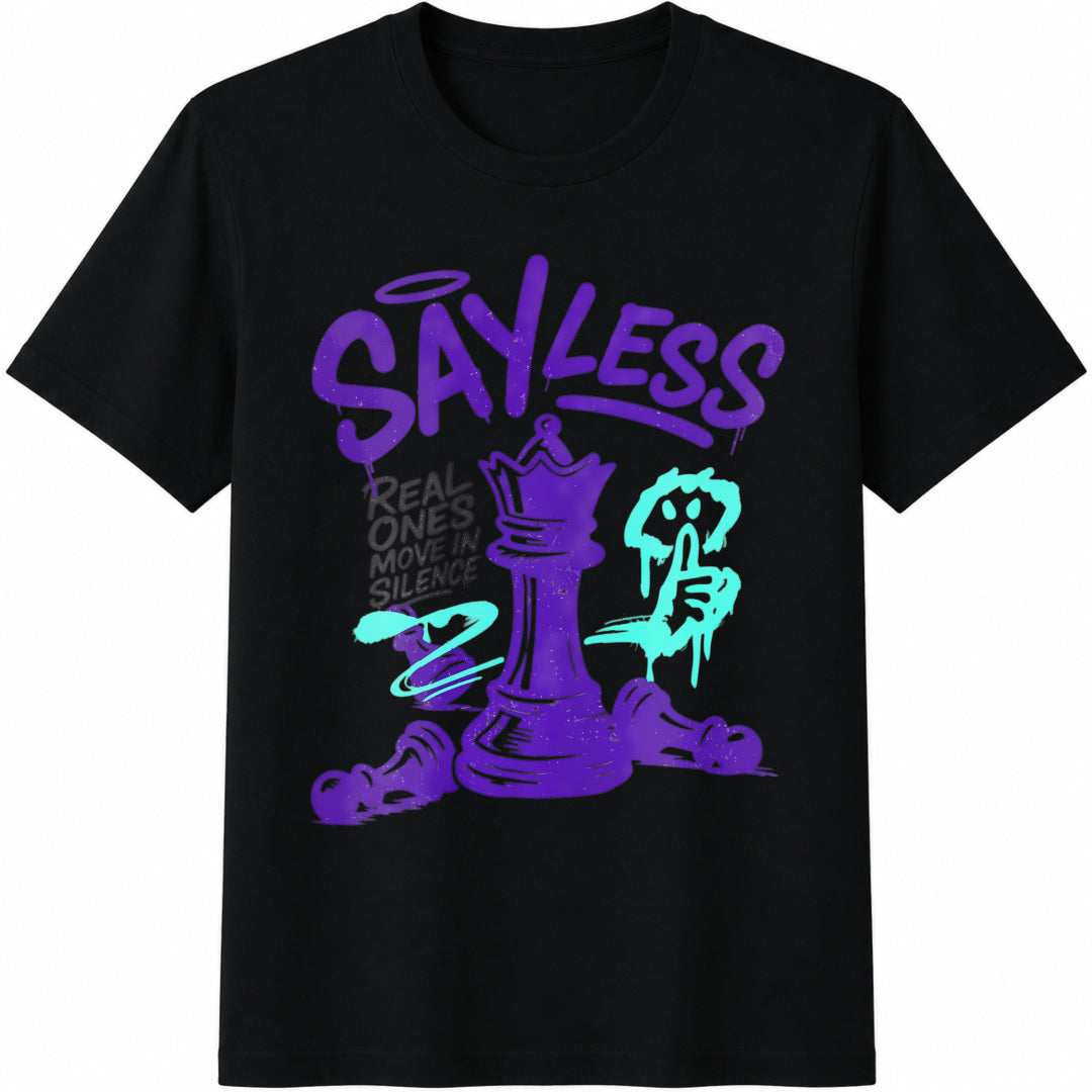 Man's Chess King Graffiti White For Boys Man Cotton T-Shirt product image 1