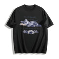 Y2K Relaxing Cat Cotton T-Shirt product image 1