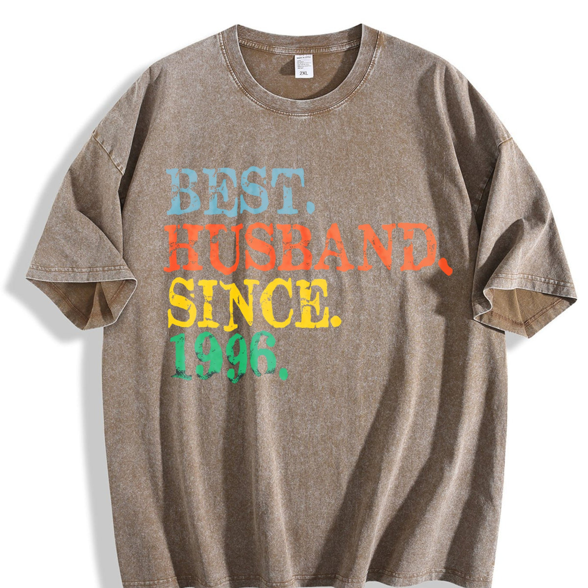 Wedding Anniversary Vintage Washed T-Shirt product image 3