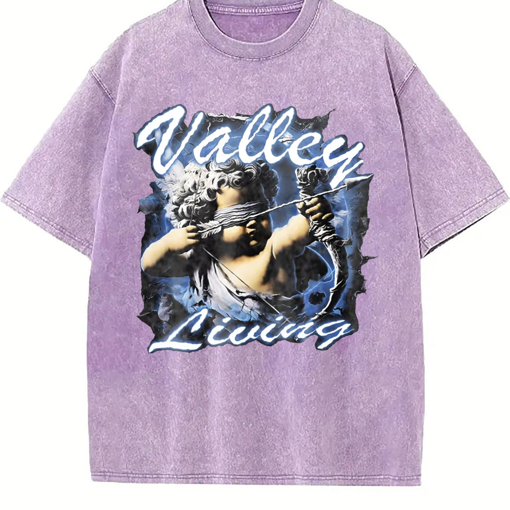 Valley Living Cupid Angel Vintage Washed T-Shirt product image 6