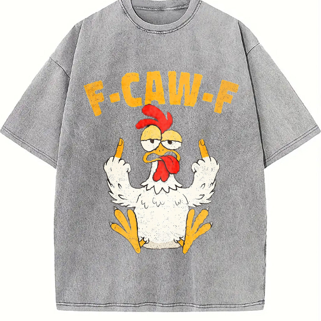 Garment F Caw F Rooster Funny Bird Fcawf Chicken Vintage product image 5