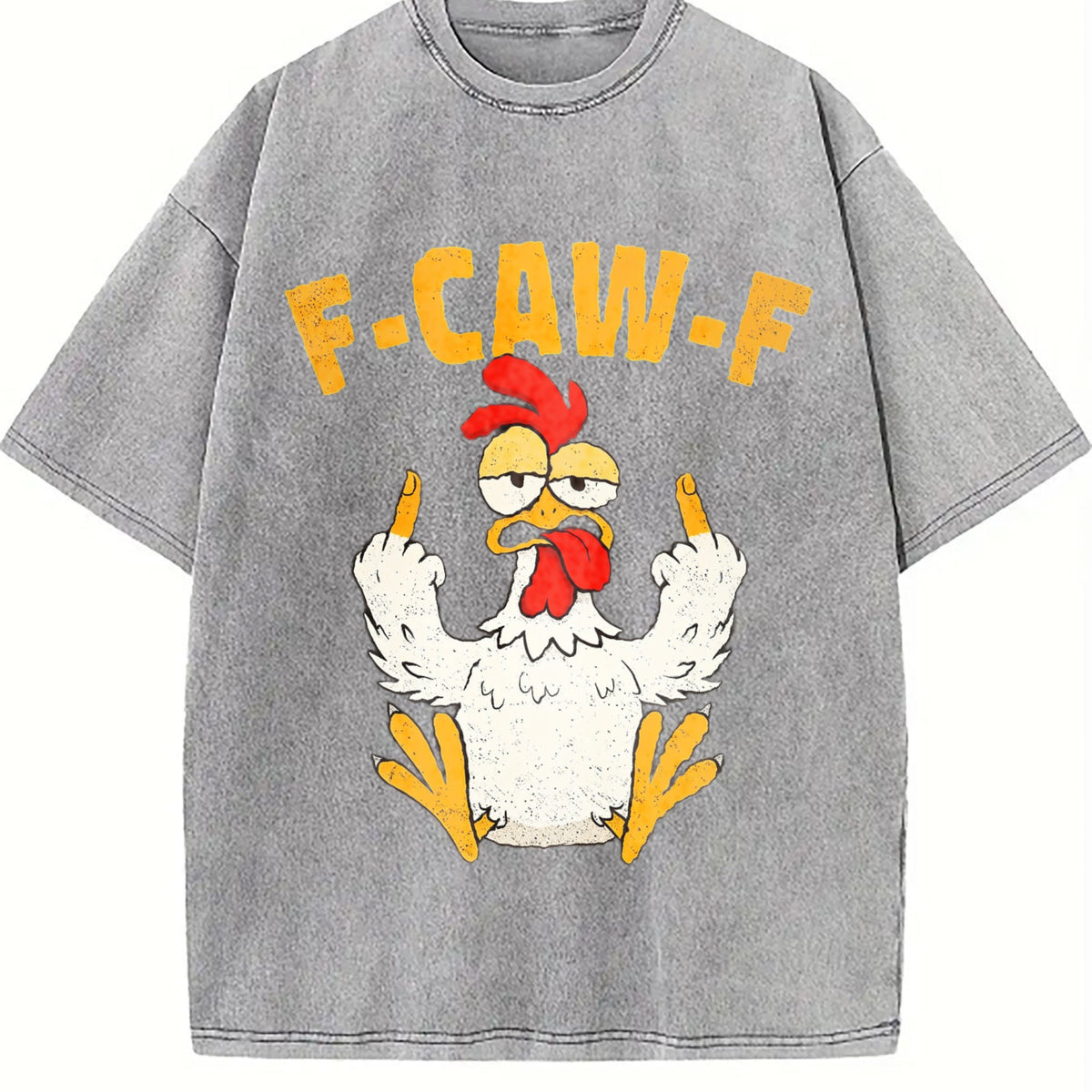 Garment F Caw F Rooster Funny Bird Fcawf Chicken Vintage product image 5