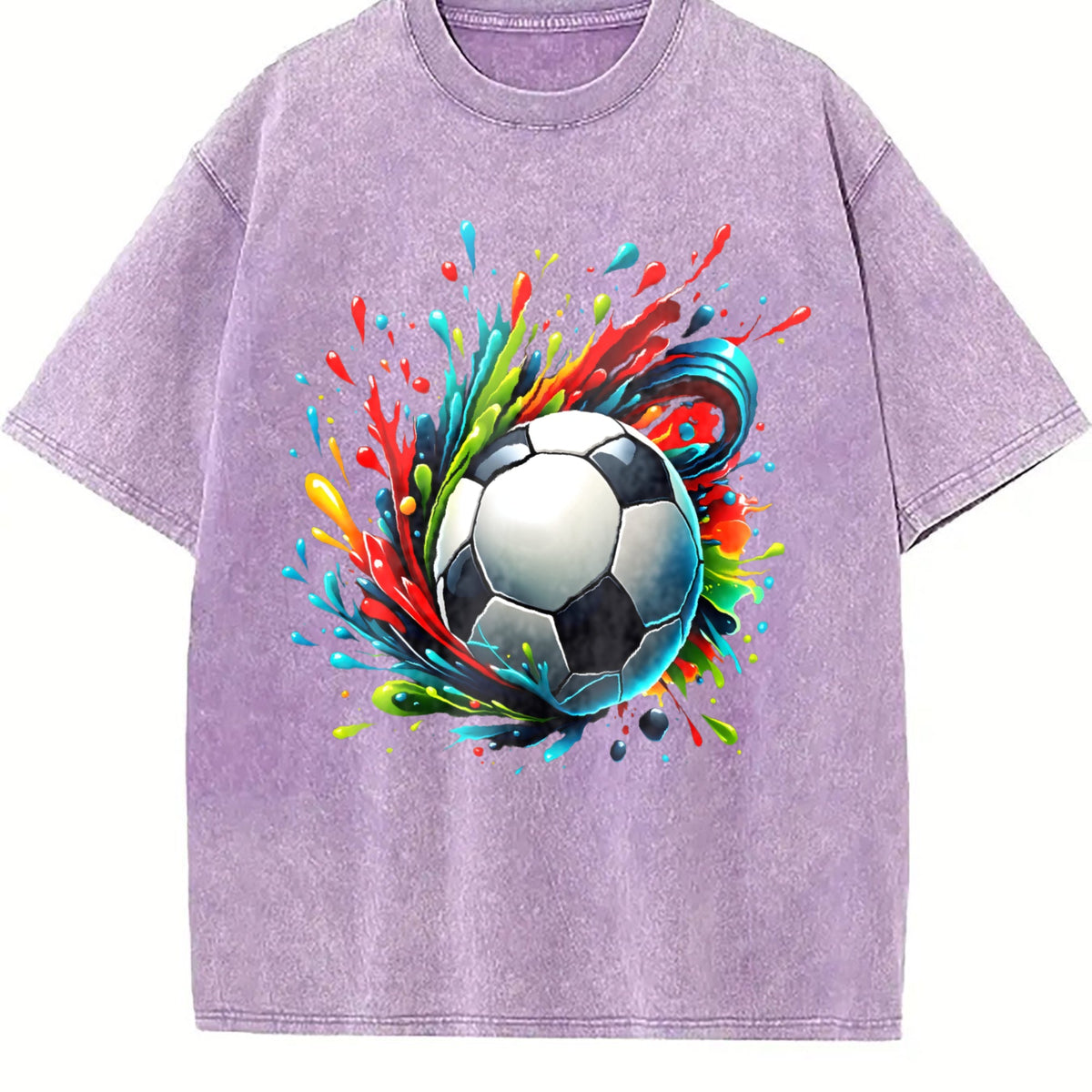 Global Soccer Fan Vintage Washed T-Shirt product image 6
