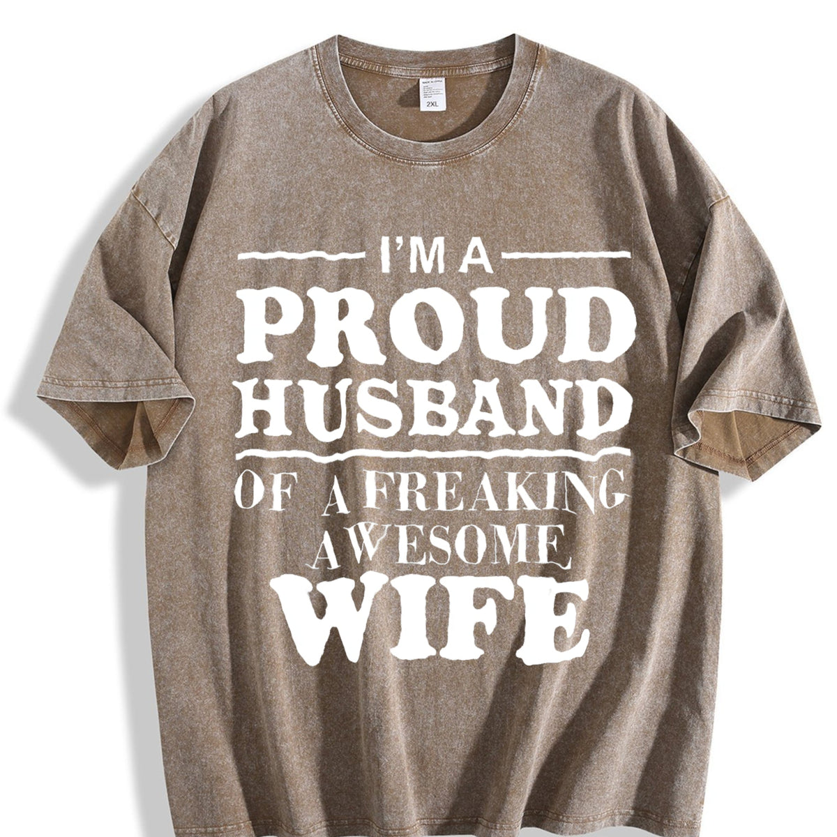 Funny Daughter Wife Slogan Vintage Washed T-Shirt product image 3