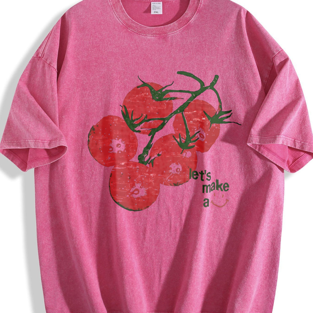 Y2K Tomato Vintage Washed T-Shirt product image 7