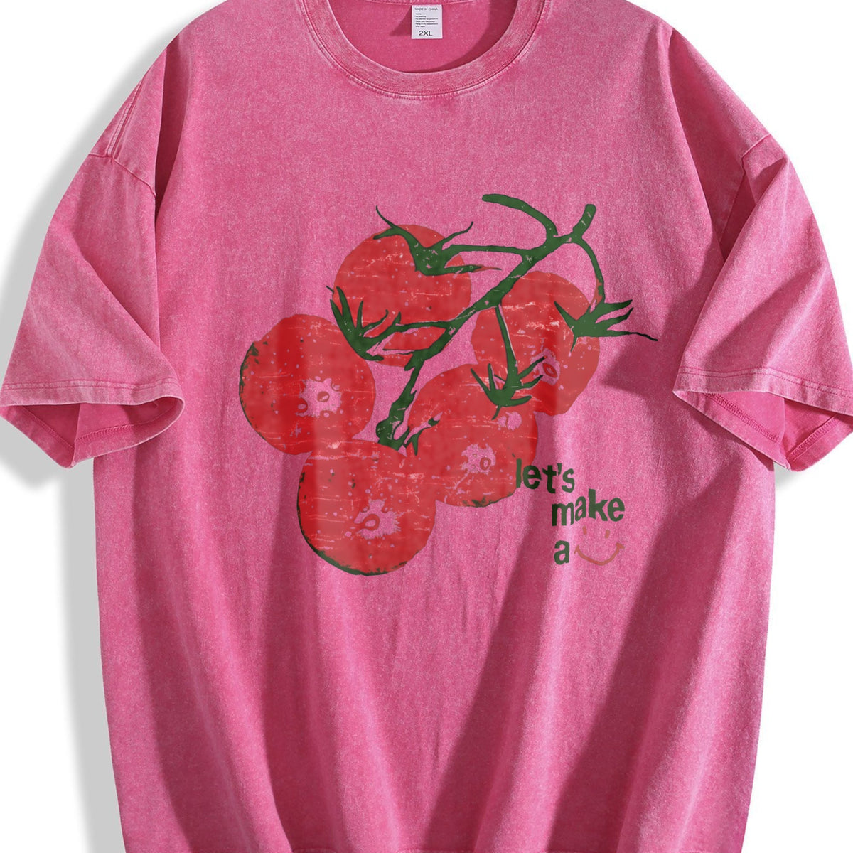 Y2K Tomato Vintage Washed T-Shirt product image 7